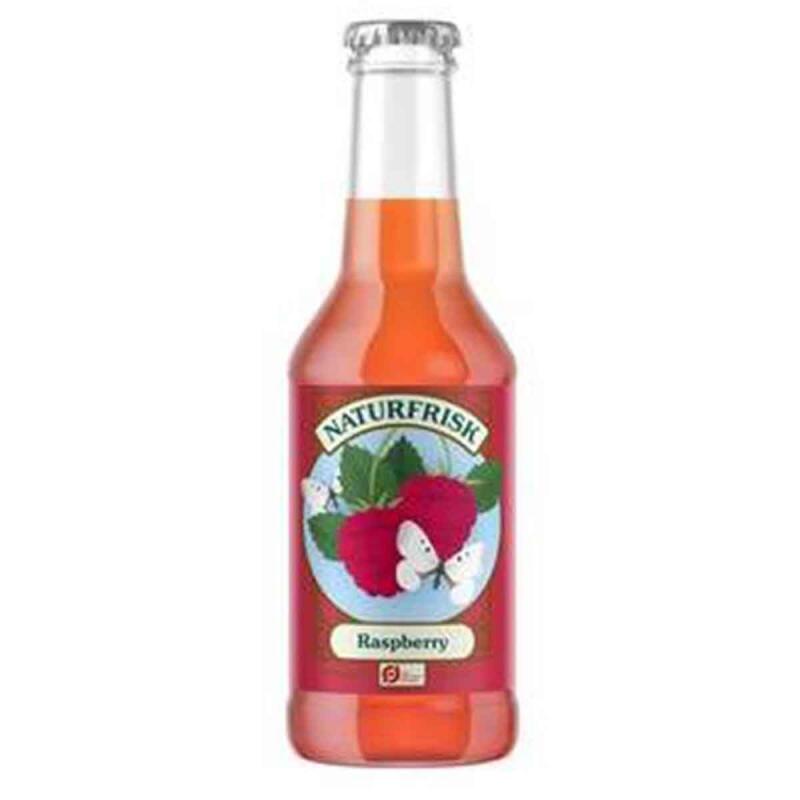 Framboos limonade van Naturfrisk, 12 x 250 ml